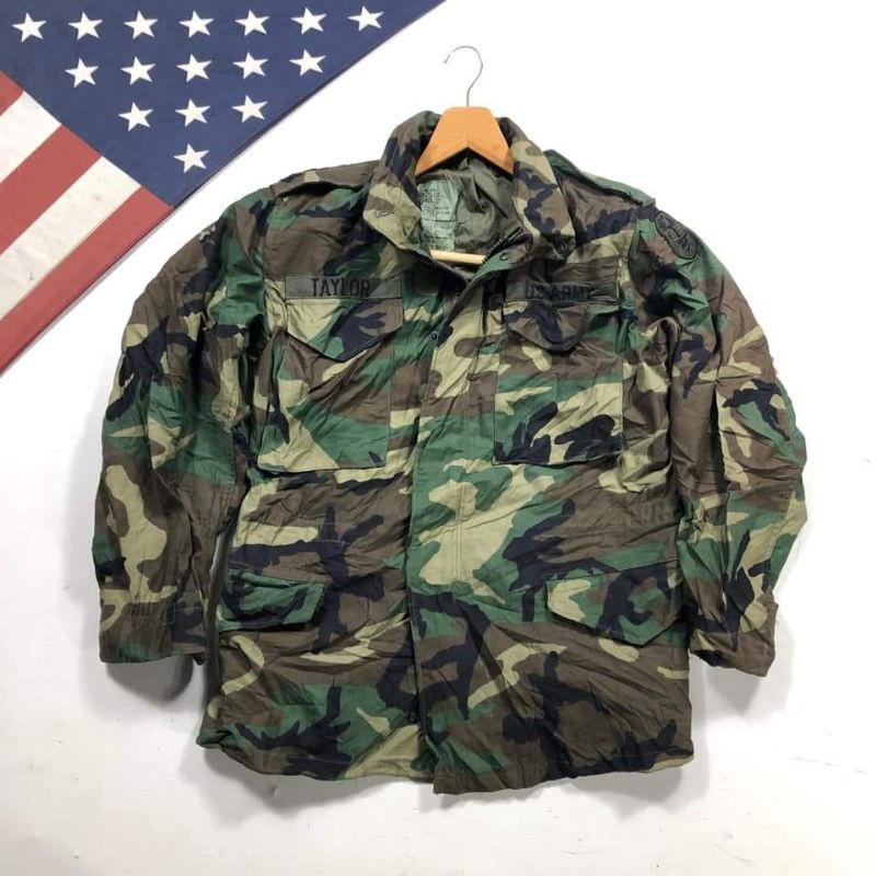 JACKET M65 WOODLAND.
