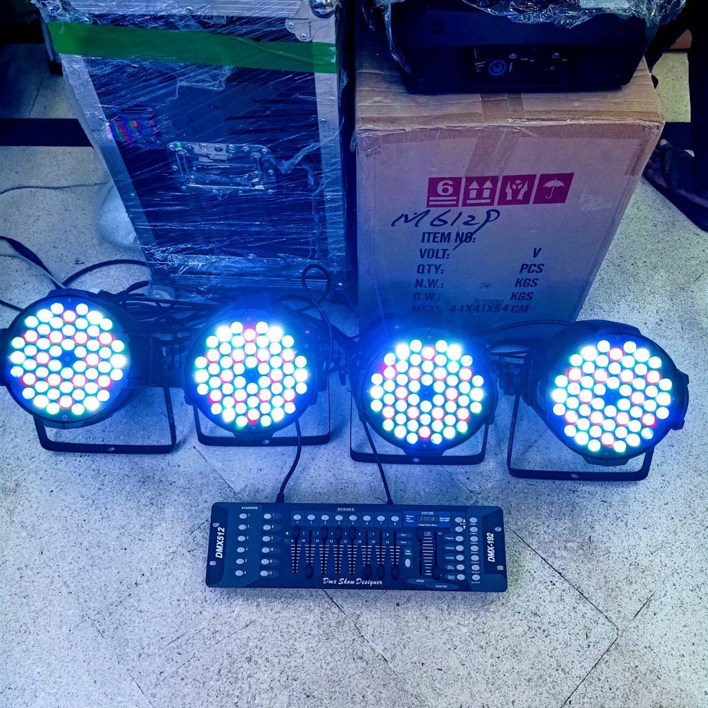 ไฟ LED ไฟพาร์ LED 54x3W PAR 54 LED 3w RGBW ไฟพาร์ LED disco lights LED ไฟเวที ไฟดิสโก้เธค ราคา ถูกที่สุด ดีลบีเคเค แกลเลอรีภาพที่ 5