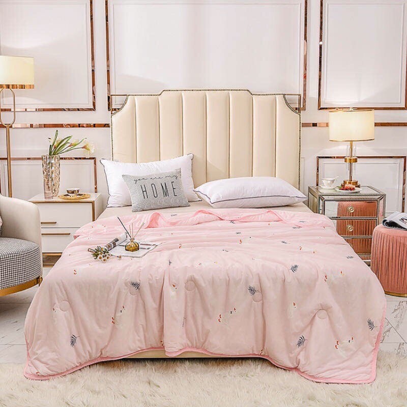 ผ้าห่มเย็นcotton 100% เบาๆเย็นสบาย~ขนาด200*230 cm