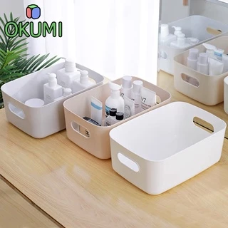 OKUMI_SHOP ตะกร้าเก็บของ กล่องใส่ของ กล่องเก็บของ กล่องใส่ของอเนกประสงค์