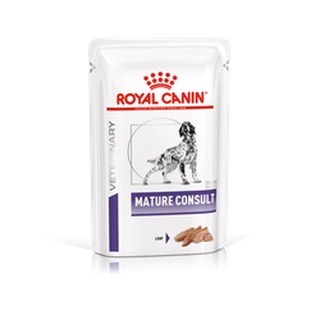 อาหารสุนัขสูงวัย ชนิดเปียก ROYAL CANIN MATURE  CONSULT LOAF POUCH 85G (P1)