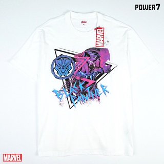 ย้อนยุค เสื้อยืดการ์ตูน ลาย มาร์เวล Black Panther ลิขสิทธ์แท้  COMICS  T-SHIRTS (MVX-195)S-5XL