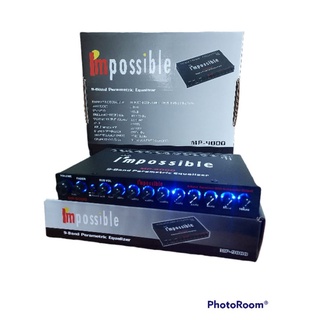 ปรีแอมป์ รถยนต์ ปรี9แบนด์ Impossible รุ่นMP-9000 สินค้าใหม่ พร้อมส่ง