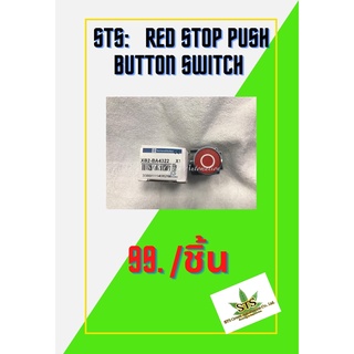 STS : XB2-BA4322 Red stop push button switch 1NC.ø22mm. สต๊อบสวิทช์ปุ่มกดสีแดง 1ปกติปิด 600V.10A. /1ชิ้น