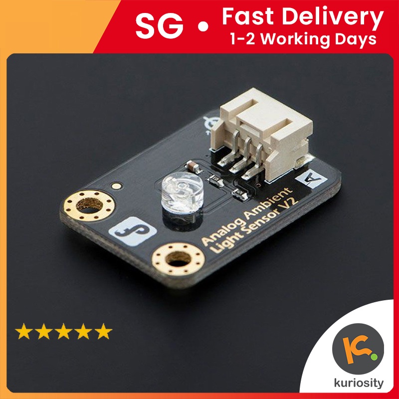 DFRobot เซ็นเซอร์แสงโดยรอบแบบอะนาล็อกแรงโน้มถ่วง