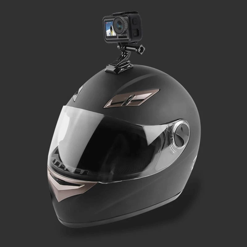 ชุดอุปกรณ์ ต่อกับหมวกกันน็อค OSMO Action / GoPro 8 7 / GoPro Max Helmet Motorcycle Adjustment Base Mount thumbnail 6