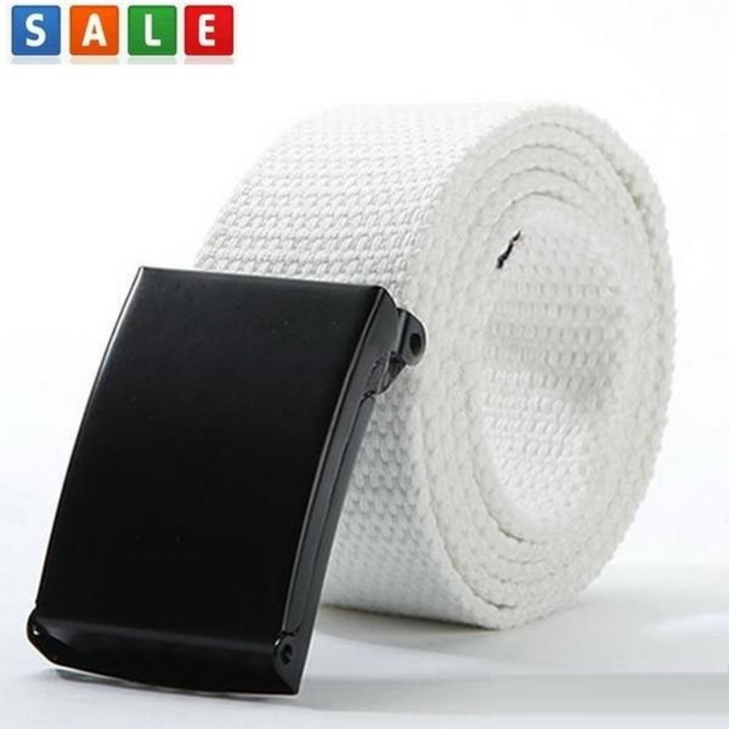 Fin 1 เข็มขัดผู้ชาย Men's Belt เข็มขัดผ้าแคนวาส 2199