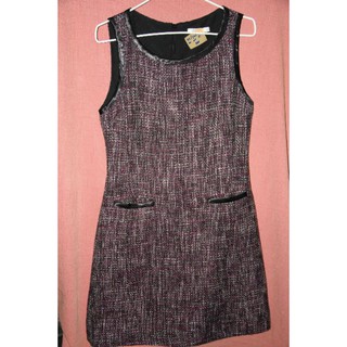 Taratarn Boutique เดรส เดรสแขนกุด เดรสสั้น เดรสน่ารัก เดรสTaratarn เดรสผ้าแชเนล เดรสผ้าทวิต