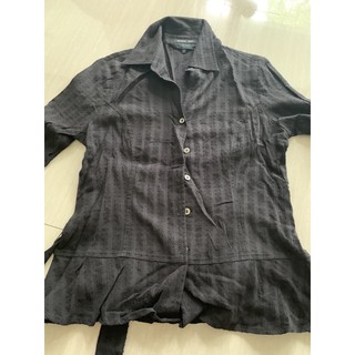 เสื้อแขนยาวผู้หญิง LIGNE size M มือ 1 อก 28-32 นิ้ว