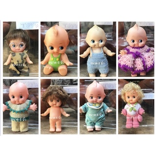 มือสอง ตุ๊กตาคิวพี kewpie ตัวยาง ขนาด 4.5 นิ้ว - 8 นิ้ว / บางตัว made in japan