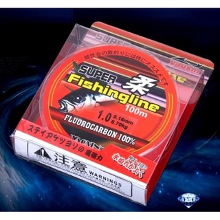 [[ PongFishing ]] สาย FLUOROCARBON ตกปลาชิงหลิว ตกกุ้ง ตีเหยื่อปลอม ยาว100ม. สายคุณภาพคุ้มเกินราคาแน่นอนครับ