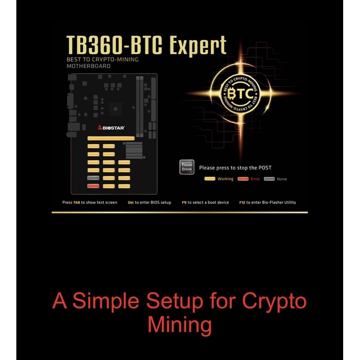 17 gpu mainborad btc biostar