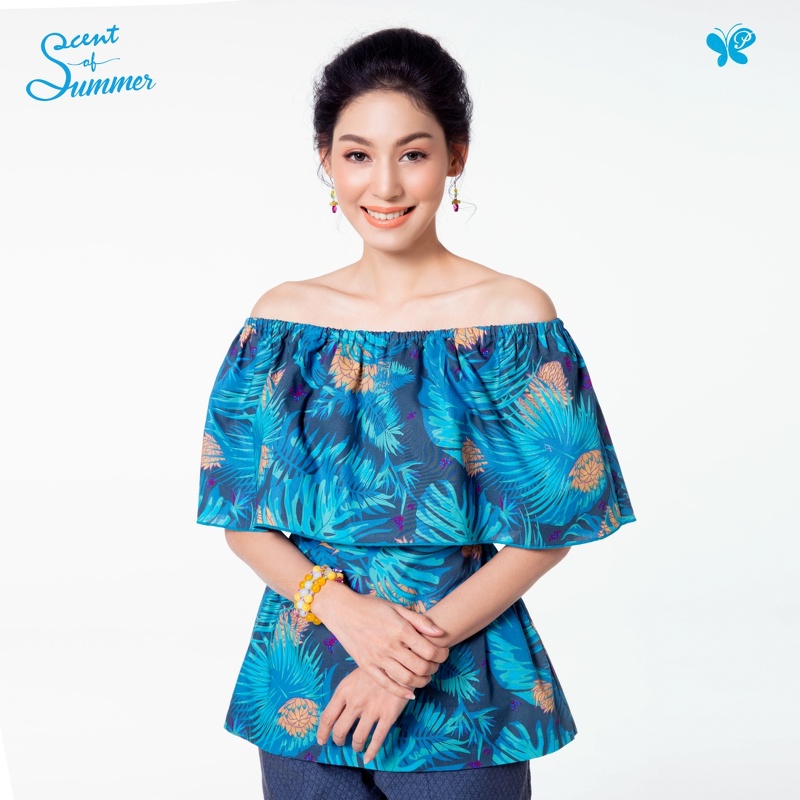 เสื้อผู้หญิง Papillon Women Blossom Top รูปที่ 4