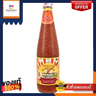 ซันซอสน้ำจิ้มสุกี้สูตรเข้มข้นขวด830ก.SUNSAUCE HOT SUKI SAUCE 830 G