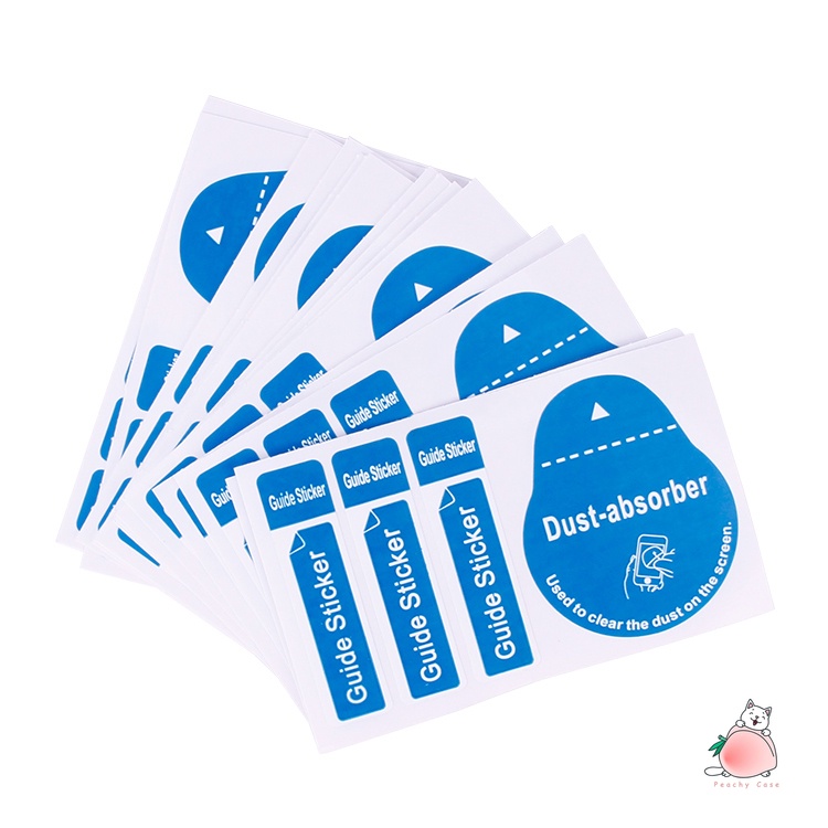 10PC Dry Wet Wipes Dust Absorber Sticker Cleaning Cloth for Mobile Phone Screen Glasses Camera Lens LCD Screens Dust Removal Paper