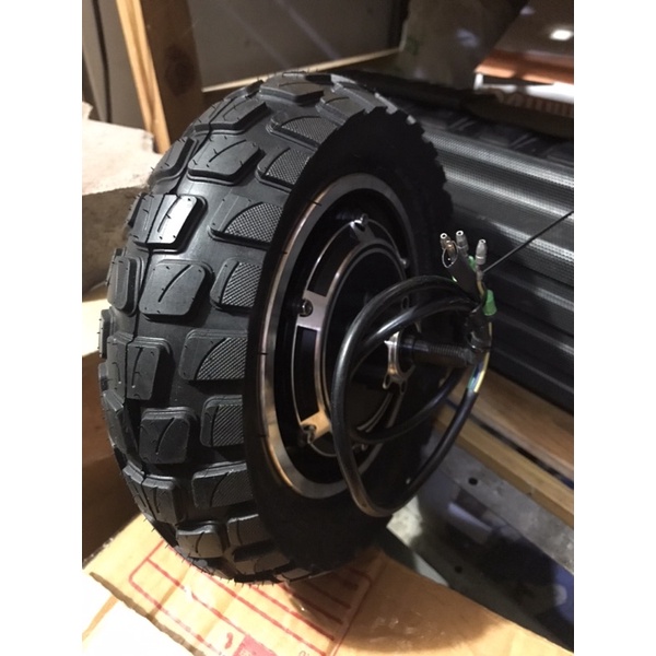 10นิ้ว48V 800W มอเตอร์ Brushless พร้อมยาง80/65-6 สายลุย