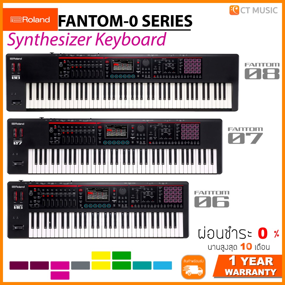 Roland FANTOM-O Synthesizer Keyboard / Roland Fantom-06 / Roland Fantom-07 / Roland Fantom-08