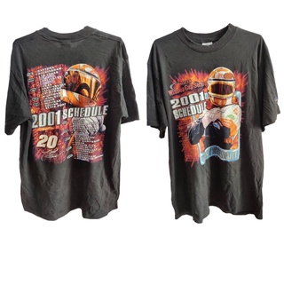 เสื้อยืด Nascar 2001 Tony Stewart U.S.A