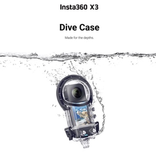 ใส่CODE ลดเพิ่มอีก Insta360 Dive Case for X3 (ประกันศูนย์)