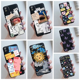 เคสโทรศัพท์มือถือ ซิลิโคนนิ่ม TPU ลายฉลาก Tecno Pop 4 Tecno Pop 4 Air Lte Pro Pop4 BC2c BC1s สีดํา แฟชั่น