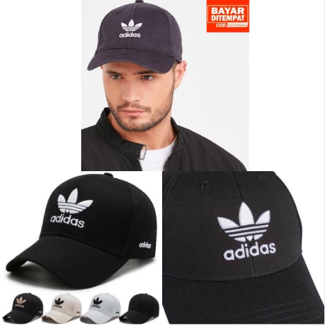 หมวกเบสบอลปักลายคุณภาพพรีเมี่ยม Adidas Unisex