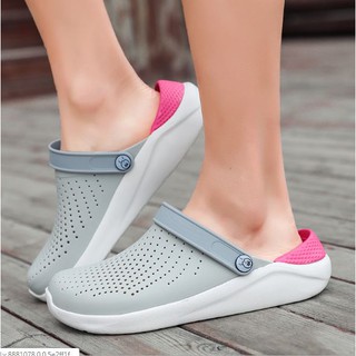 รองเท้าทรง CROCS LITERIDE รองเท้าแฟชั่นรุ่นใหม่ สัมผัสความนุ่มสุดฟิน ราคาถูก