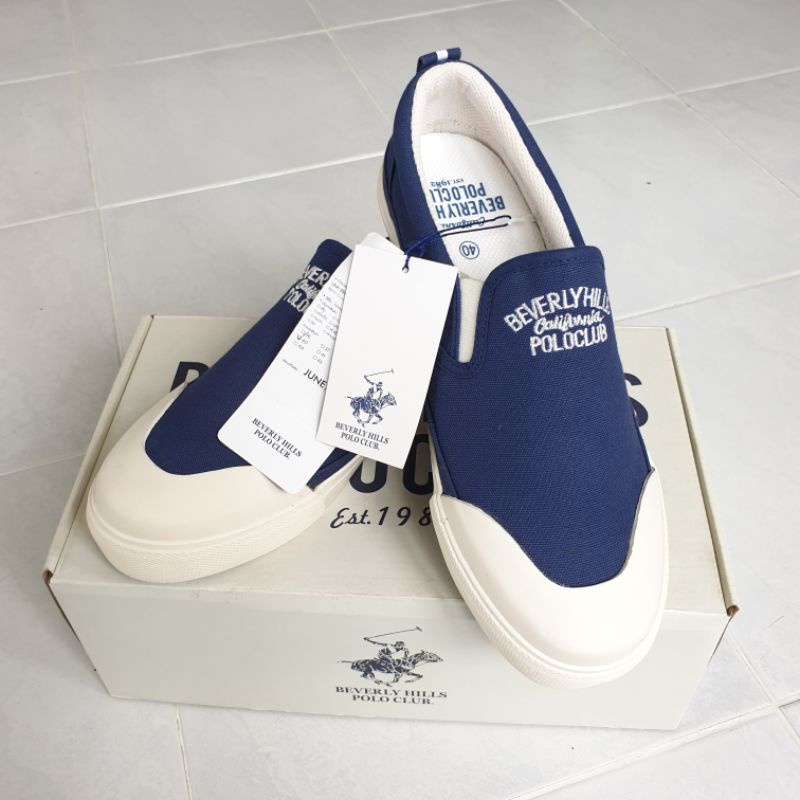 YY134-BEVERLY HILLS POLO CLUB รุ่น LAS WM09 รองเท้าหุ้มส้นผู้หญิง ใหม่พร้อมกล่อง เบอร์ 40
