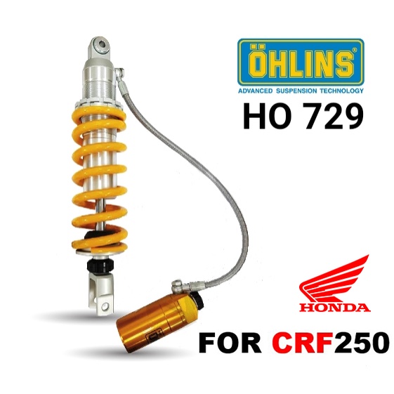 โช๊คอัพหลัง OHLINS HO 729 FOR HONDA CRF250 2017-2020