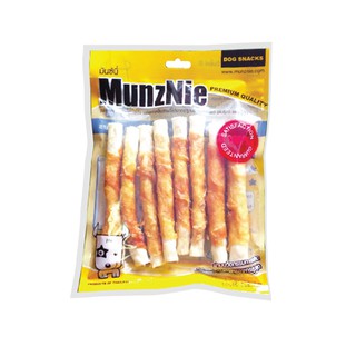 ขนมสำหรับสุนัข MunzNie Crunchy Rolls Wrapped with Chicken Breast (8 pcs.)