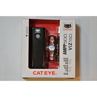 CATEYE รุ่น AMPP500+ViZ150 ชุดไฟหน้า/หลัง