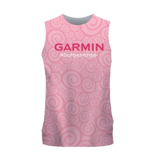 GARMIN เสื้อวิ่ง beat yesterday สีชมพู