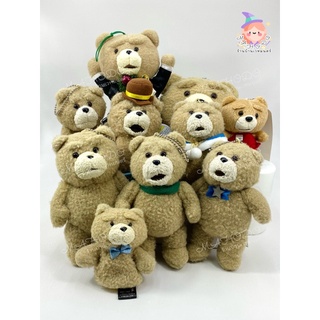 พวงกุญแจหมีเทด TED (มือสอง) ขนาด 3-6 นิ้ว Teddy Bear ตุ๊กตาหมี หมีเทด TED2 หมีไม่แอ๊บ แสบได้อีก ตุ๊กตาหมี หมีเท็ด พวงหมี