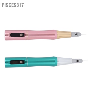 Pisces317 ปากกาสักคิ้ว อายไลเนอร์ ไมโครเบลด อลูมิเนียมอัลลอย ปลั๊ก Eu 100‐240V