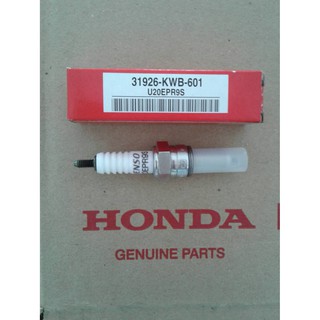 หัวเทียนศูนย์แท้ 100%สำหรับรถมอเตอร์ไซด์ Honda รุ่น Dream110i,Supercub(ปี2013-2020),Wave110i(ปี2009-2019)(31926-KWB-601)