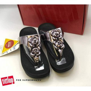 รองเท้าเพื่อสุขภาพ fitflop ฟิตฟลอปดอกไม้ สวยนิ่มเบาสบาย เหมาะแก่คนทำงานทุกท่าน