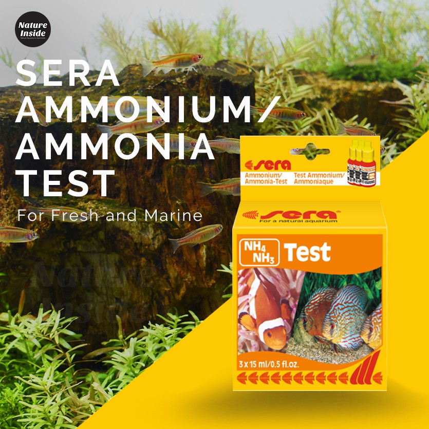 การวิเคราะห์น้ํา Sera Ammonium/Ammonia-Test