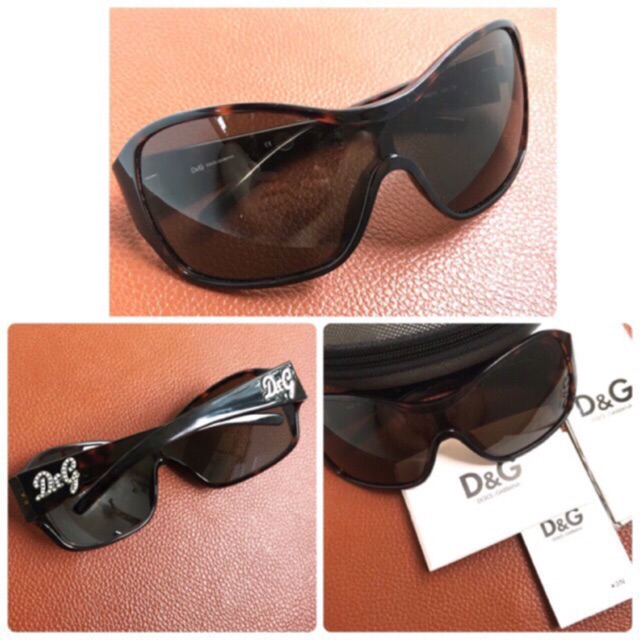 Dolce&Gabbana แว่นกันแดด ของแท้ อุปกรณ์ตามภาพ