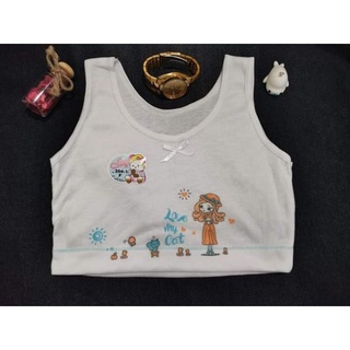 ชุดชั้นใน​เด็ก​ เสื้อทับใน​ เสื้อกล้าม​ 3-6​ ขวบ​ (แบบครึ่งตัว)​