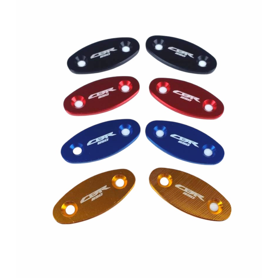 อุดรูกระจก, ปิดรูกระจก Honda CBR 650R, CBR 650Fงาน CNCผลิตจากวัสดุอย่างดีสีสวยงาม เพิ่มจุดเด่นให้กับ