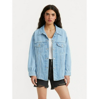 เสื้อแจ็คเก็ตยีนส์ Levis® Womens Shacket Trucker Jacket