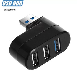 Spq-doonjiey อะแดปเตอร์ฮับ USB 3.0 3 พอร์ต ความเร็วสูง ขนาดเล็ก สําหรับคอมพิวเตอร์ แล็ปท็อป