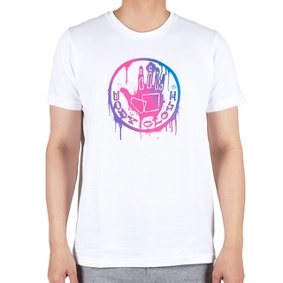 BODY GLOVE Unisex Graphic Tee Cotton T-Shirt เสื้อยืด สีขาว-00