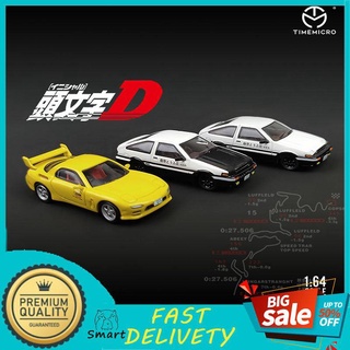 Timemicro โมเดลรถยนต์ซูเปอร์คาร์ 1:64 Toyota ae86 ของเล่น ของสะสม ของขวัญ สําหรับเด็ก