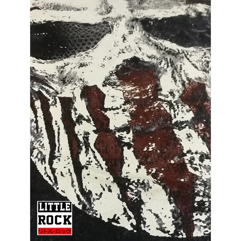 เสื้อยืดแขนกุด Little Rock ลาย SKULL BB TankTop กะโหลก BB ผ้าดำฟอก cotton 100 ใส่สบายมีถึงขนาดใหญ่ สินค้าพร้อมจัดส่ง