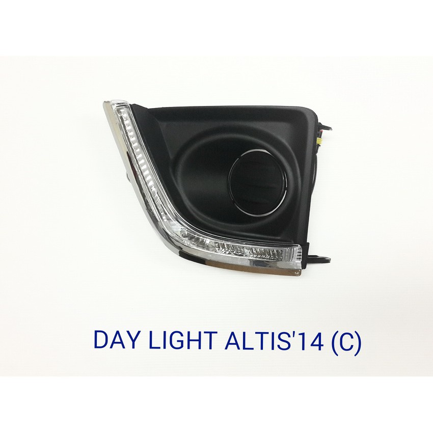 DAY LIGHT TOYOTA ALTIS 2014  โตโยต้า อัลติส 2014 DRL  ALTIS DAYTIME