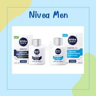 (พร้อมส่ง) ล็อตใหม่มาก 🔥 Nivea Men Sensitive Post Shave Balm after shave ผลิตภัณฑ์บำรุงผิวหน้าหลังโกนหนวด