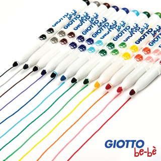 ปากกาเมจิกจัมโบ้สำหรับเด็ก (GIOTTO Be-Be Super Fiber Pens)