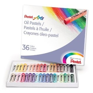 KTS (ศูนย์เครื่องเขียน) สีชอล์ก Oil Pastels Pentel 36 สี