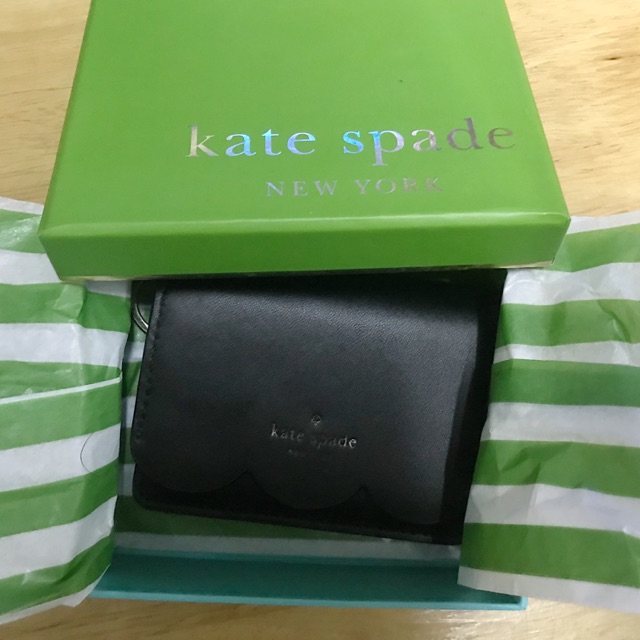 กระเป๋าสตางค์ Kate spade มือสอง ของแท้ จาก shop Singapore