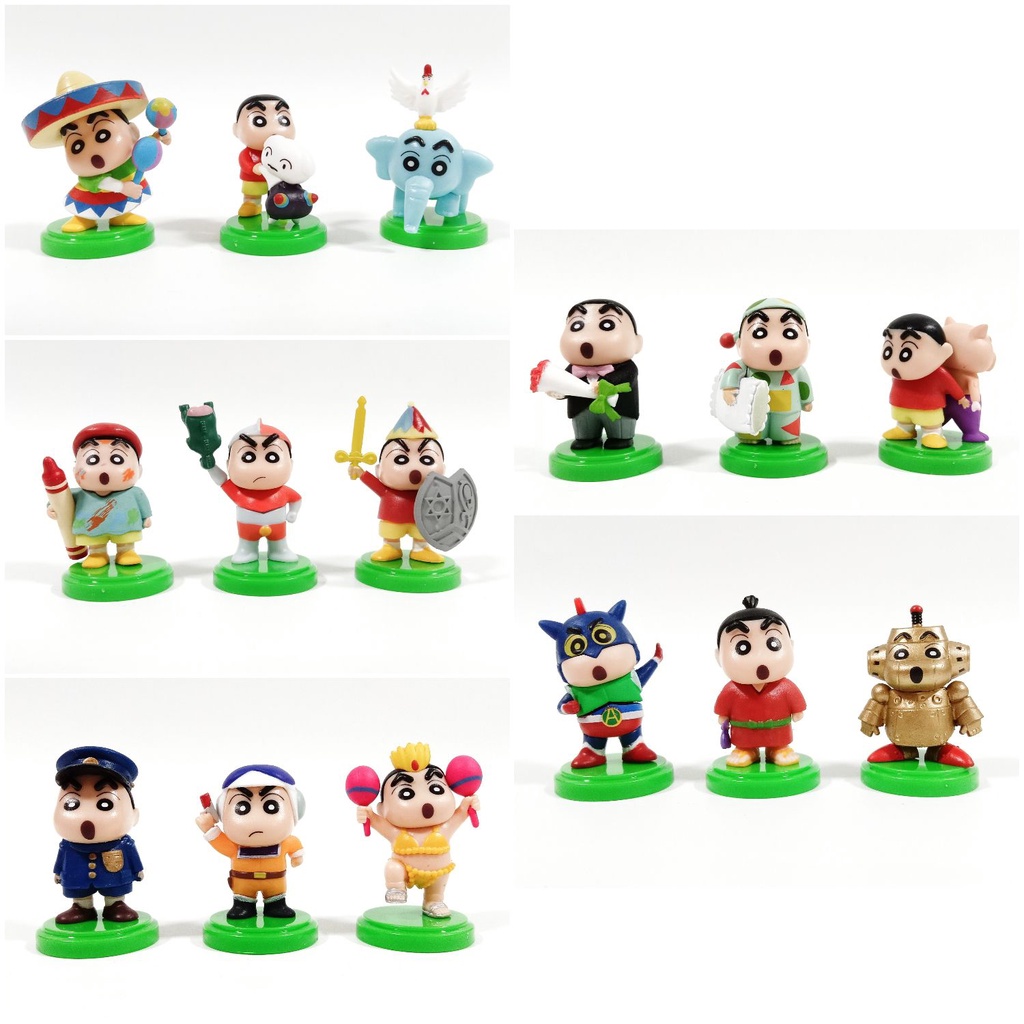 🇯🇵 Choco Egg Crayon Shin-chan Movie Selection LOT japan ชินจัง ของแท้ญี่ปุ่น